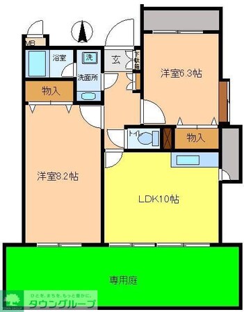 アメニティの物件間取画像